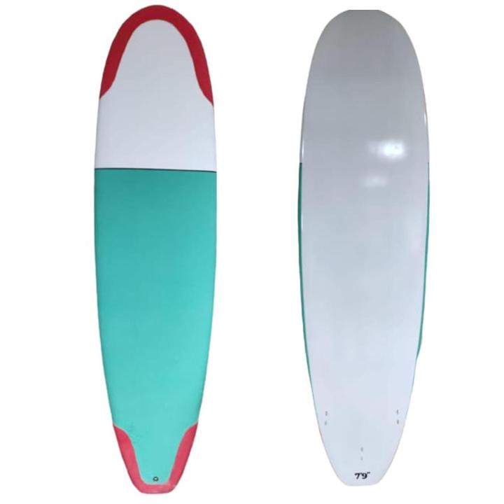 longboard Soft Surfboard Surf long Board Papan Selancar Surfing 7.8 7.9 8 8.2 feet longboards Foam Beginner Pemula Adult Dewasa
