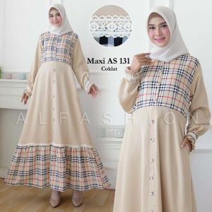 GRAC3COLL Dress Mira B Gamis Maxi Dress Home Dress Model Terkini J1-22