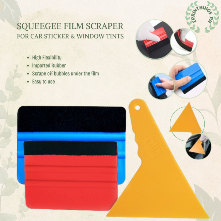 ePrinthings Ph- Car Sticker Squeegee and Triangular Film Scraper used ...