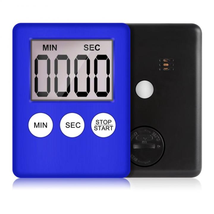 LCD Digital Kitchen Timer for Cooking Study Stopwatch Alarm Clock ...