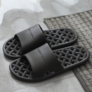 Women Home Slides Summer Hollow out Quick Dry Indoor Non-slip Men Sandals Hotel Bathroom Bath Slippers