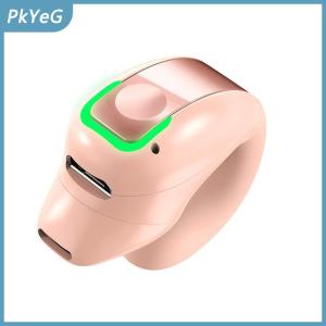 PkYeG Tai Nghe Với Microphone Bluetooth 5.3 Tai Clip Tai Nghe TWS Tai Nghe Không Dây Duy Nhất Trong Tai HD Hifi Stereo Điều Khiển Cảm Ứng Thể Thao