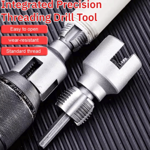 Integrated Precision Threading Drill Tool PPR Water Pipe Internal Thread Opener Water Pipe Opener Drill