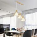 Home modern chandelier ceiling light industrial metal cage living room dining room ceiling light. 