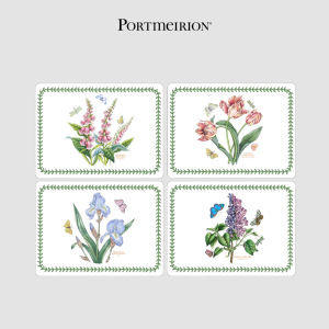 Bộ Bát Đĩa Tấm Lót Bàn Ăn Sứ Cao Cấp Portmeirion BOTANIC GARDEN Dùng Được Lò Vi Sóng - Chính Hãng Nhập Khẩu Anh Quốc