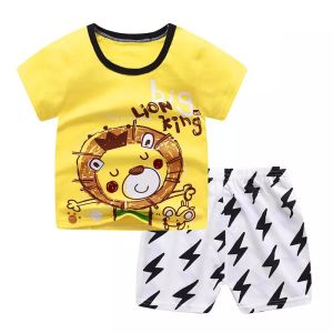 Baby Boy 2pcs Cotton Shirt and Shorts Terno Set for Babies and Toddlers 3M-4Y