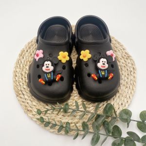Dễ thương phim hoạt hình CROCS jibbitz quyến rũ 3D mềm dính Mickey dễ thương Chuột Doraemon Cô Gái Tự làm có thể tháo rời giày hoa khóa cho CROCS