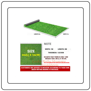 【JJ HOME】Artificial Grass Mat/Fake Grass Pet-Friendly/Indoor & Outdoor Use & Events
