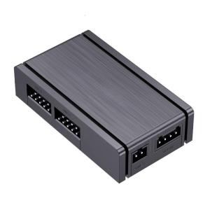 4 cổng USB 2.0 HUB với satas cung cấp điện và giá đỡ điện thoại nam châm 9pin USB 2.0 cổng cho ổn định cao truyền dữ liệu tốc độ