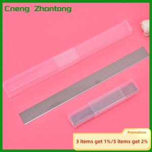 Cneng 2pcs 4"/8" Stainless Steel Cutters Blades Polymer Pottery Clay Cutting Tools Set