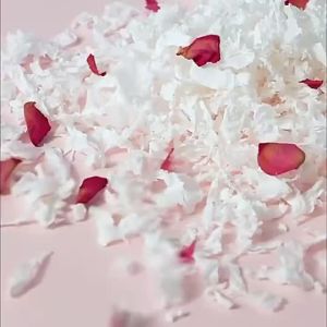 Jonsanty Hamster paper bedding 4.1L flower dust free hamster bedding natural flower & herb 450g hamster soft bedding