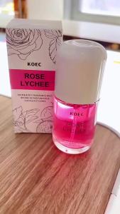 KOEC Rose and Lychee Hair and Body Spray Long-Lasting Fragrance Womens Perfume Sweet Scent English