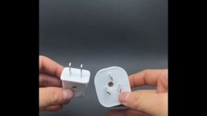 10PCS Heavy Duty Electrical Plug 2 Pin Rotating 2500W / 3 Pin 6500W Pure Copper Rewirable Plug