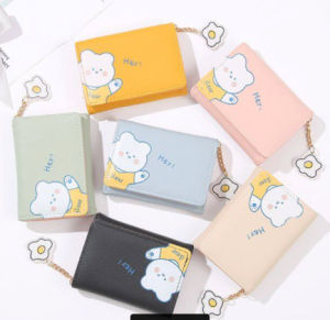 Mang247 833-16 กระเป๋าสตางค์ใบสั้น กระเป๋าสตางค์ กระเป๋าสตางค์ผู้หญิง กระเป๋าตังค์ผู้หญิง กระเป๋าสตางค์ ญ