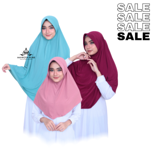 Mahkota Hijab - Bergo Daily jersey premium jilbab instan terbaru