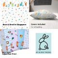 Infantino | My Bunny Friend 8pcs Bedding Set (Bunny Party). 