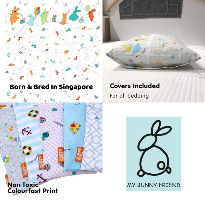 Infantino%20%7C%20My%20Bunny%20Friend%208pcs%20Bedding%20Set%20(Bunny%20Party)%20-%20Image%206