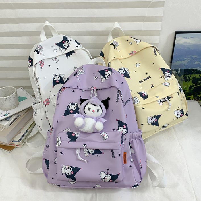 Tas Ransel Import Kuromi Backpack Ransel Kuromi Kualitas Premium School