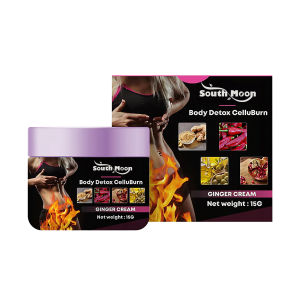 South Moon Ginger Fat Burning Cream Loss Weight Shaping  Firming Body Fat Burning Anti-Cellulite Weight Loss Firming Cream Belly Fat Massage Gel Slimming Waist Contouring Cream Beauty Health for Women