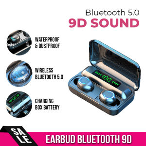 Earphone Bluetooth 5.0 TWS Nirkabel -Competible Untuk Android