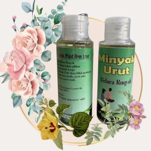 Gudang Murahmu - Minyak Urut Bidara 100ml Untuk Terapi Ruqyah Hangat Dibadan Pegal Linu Encok Gangguan Sihir & Jin