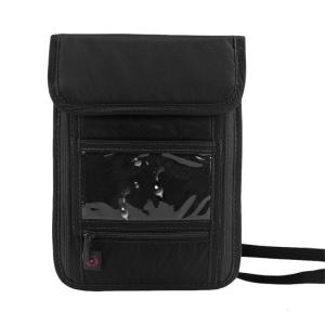 Antitheft Crossbody Document Bag Waterproofs Phone Wallet Hanging Security Neck Stash Pouch Credit Holder