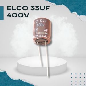 Elco 33uF 400V Low ESR - Untuk Sistem Audio High End & Industrial