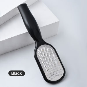 Pedicure Foot File Callus Remover Stainless Steel Foot Scraper Portable Rasp Colossal Foot Grater Scrubber For Feet Peeling Foot Dead Skin Remover Pedicure Tool Exfoliation Scrub