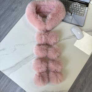 WARM HUT Faux Rabbit Fur ic Imitation Fur Scarf Thicken Warm Women Winter Scarves Trendy Shawls Pure Color Bib For Girls