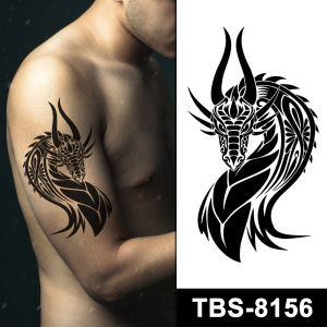 [𝚂𝚝𝚎𝚊𝚍𝚢𝙸𝙽𝙺] Lasting Temporary Tattoo Sticker | Tribal Dragon Geisha Dreamcatcher | Body Art Makeup Carnival Event Festival Party |
