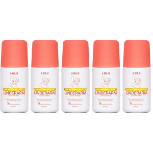BUY 1 TAKE 4 FDA Japan Whitening Underarm Powder Dry Deodorant Under Arm Deo Roll on 40ml Cleanser