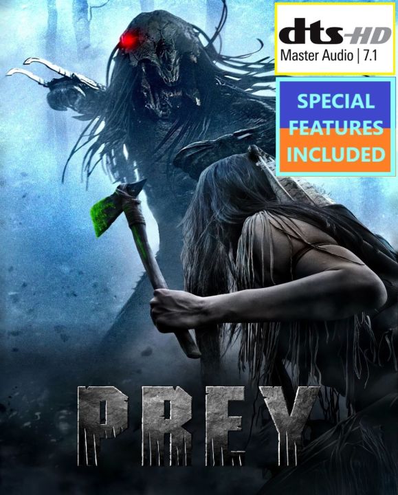 BLURAY Prey 2022 DTS HDMA 7.1 Action Horror SciFi P724 Lazada