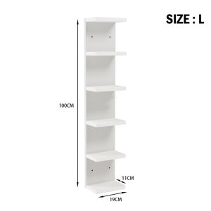 ชั้นวางของติดผนัง ชั้นวางหนังสือไม้ ชั้นเก็บของ ชั้นวางแสดงแบบแขวน ชั้นวางของมัลติฟังก์ชัน