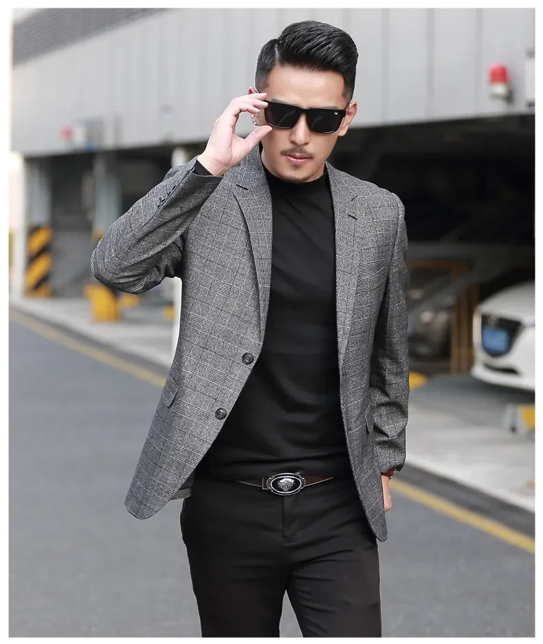 Slim fit blazer online suit