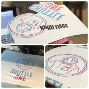 กระดาษทรานเฟอร์ผ้าสีอ่อน PU BASE