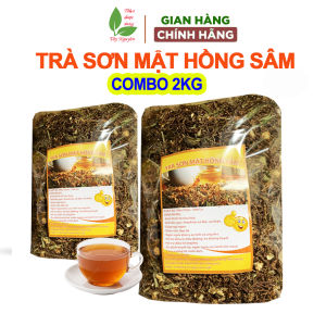 Trà sơn mật hồng sâm (combo 2kg) trà thảo mộc giúp thanh nhiệt giảm tiểu đường ổn định huyết áp dẽ ngủ sâu giấc