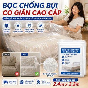 【Dày Rộng Co Giãn】Nắp Chống Bụi Co Giãn / Bọc Chống Bụi Nội Thất Dày Rộng / Chống Bụi Chống Ẩm