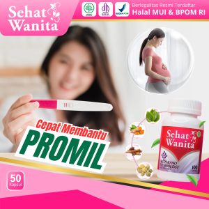Kapsul Sehat Wanita 100% Asli - Obat Promil Penyubur Kandungan Cepat Hamil Herbal Untuk Program Hamil Obat Susah Hamil