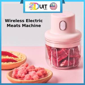 Duitmali Pengisar Serbaguna Tanpa Wayar Multifunction Wireless Chopper Grinder Blender