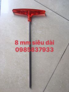 [Freeship +quà tặng 19k] Lục giác chữ T 8 mm siêu dài 430 mm 018L-8H Eight vặn ốc chìm sâu tại Máy NTT tuổi thọ cao độ bền tốt