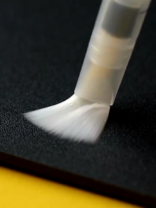 6Pcs Refillable Water Brush Pen Flat Tip Point Tip Painting Water Brush Pen for Kid Adult Watercolour Gouache Painting