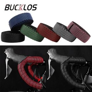 BUCKLOS Durable Handlebar Tape Road Bicycle Tapes Antislip Soft Shock Absorption Bar Tape