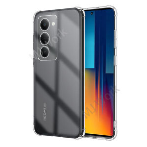 Casing for Redmi 15 5G Redmi15 Xiaomi 2025 Phone Case High Definition Transparent TPU Durable Shockproof Camera Lens Protection Anti-fall Back Cover Premium Materials