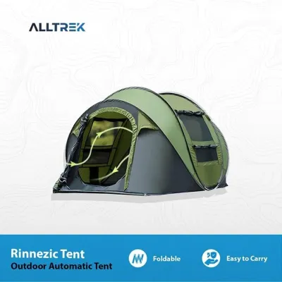 ALLTREK TENDA CAMPING RINNEZIC OTOMATIS OUTDOOR WATERPROOF - PUSATALATPANCING