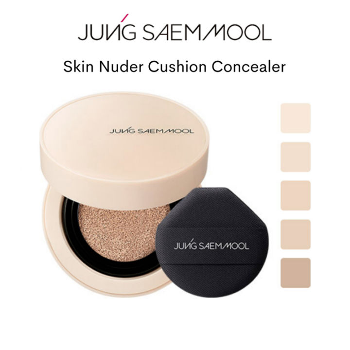[100% Original] JUNG SAEM MOOL Skin Nuder Cushion Concealer SPF50+ PA ...