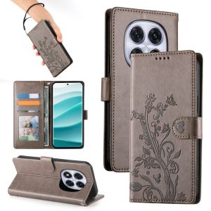 For Xiaomi Redmi Note 15 14 13 12 11 Pro Plus / Redmi Note 15 14 13 12 5G / Redmi Note 12S 11S Phone Case Lucky Flower Magnetic Leather Wallet Card Slot Couples Flip Case Casing
