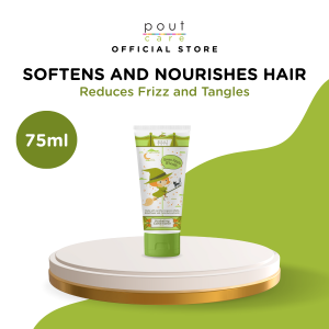 pout Care Green Apple Whoosh Hydrating Conditioner 75ml | Nourishing Hair Conditioner for Children