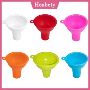 Heabety 8cm Silicone miệng rộng Phễu sữa powde đậu Phễu cỡ lớn đa chức năng rượu rò rỉ dầu rò rỉ phụ kiện nhà bếp