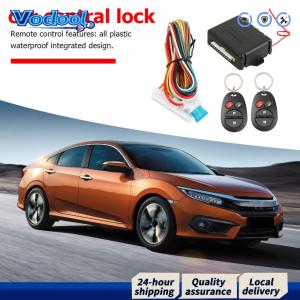 【Fast delivery】 Universal Car Remote Central Door Lock Kit Keyless Entry Alarm System 410/T123