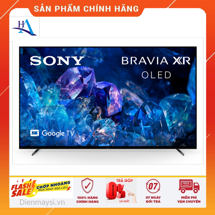 Google Tivi OLED Sony 4K 55 inch XR-55A80K Google Assistant có tiếng ...